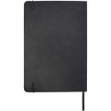 Legato Elegance zestaw notatnik A5 w twardej okładce z piórem kulkowym czarny, czarny