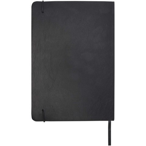 Legato Elegance zestaw notatnik A5 w twardej okładce z piórem kulkowym czarny, czarny