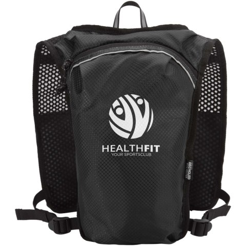 Nomad kamizelka do biegania z recyklingu z certyfikatem GRS, z systemem nawadniającym o pojemności 5 l czarny