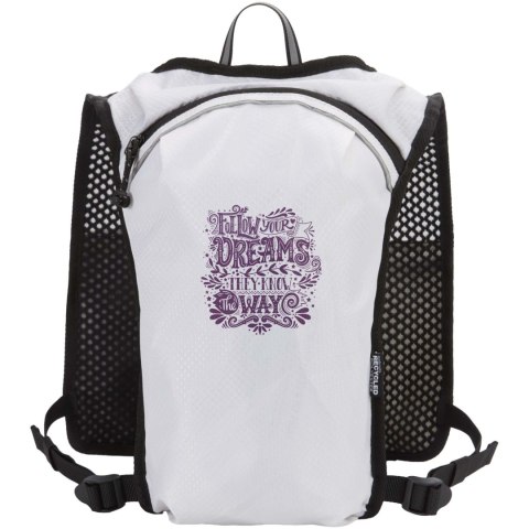 Nomad kamizelka do biegania z recyklingu z certyfikatem GRS, z systemem nawadniającym o pojemności 5 l sandstone