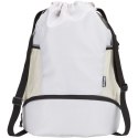 Nomad ściągana na sznurek torba sportowa z recyklingu z certyfikatem GRS o pojemności 18l z dolną komorą sandstone