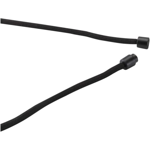 Adhab smycz na smartfona z detalami z bambusa czarny