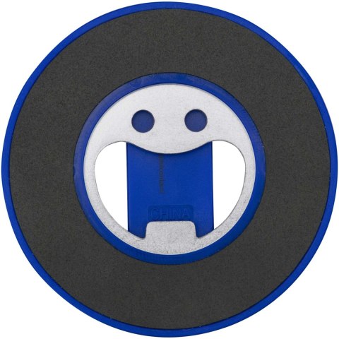 Ain magnetyczny stojak na telefon z tworzyw sztucznych pochodzących z recyklingu z otwieraczem do butelek błękit król