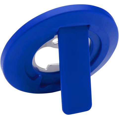 Ain magnetyczny stojak na telefon z tworzyw sztucznych pochodzących z recyklingu z otwieraczem do butelek błękit król