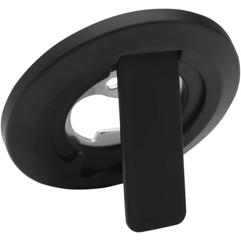 Ain magnetyczny stojak na telefon z tworzyw sztucznych pochodzących z recyklingu z otwieraczem do butelek czarny