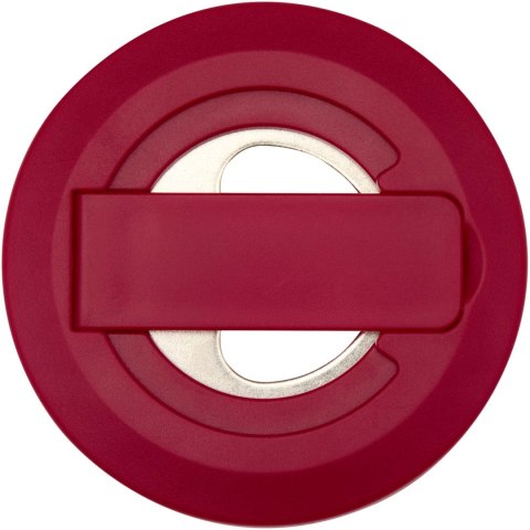 Ain magnetyczny stojak na telefon z tworzyw sztucznych pochodzących z recyklingu z otwieraczem do butelek czerwony