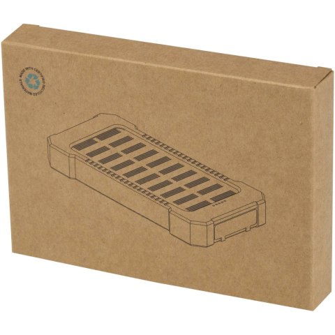 Altair wytrzymały powerbank o pojemności 5000 mAh i mocy 10 W, wykonany z tworzyw sztucznych pochodzących z recykling