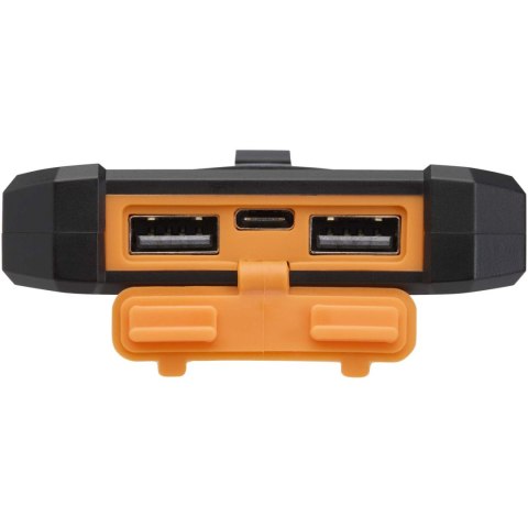 Altair wytrzymały powerbank o pojemności 5000 mAh i mocy 10 W, wykonany z tworzyw sztucznych pochodzących z recykling