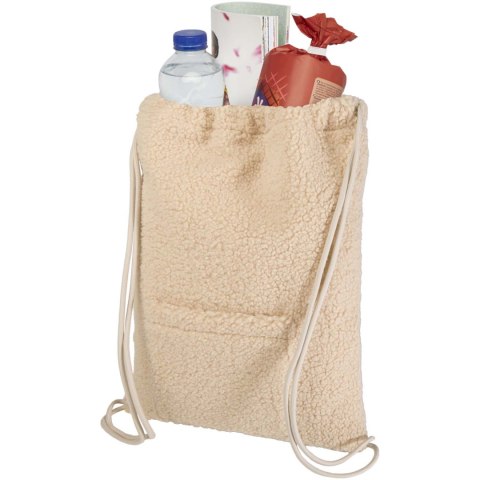 Bear plecak sherpa ściągany na sznurek z recyklingu z certyfikatem GRS o pojemności 9l piasek pustyni