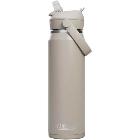 Camelbak® Thrive Flip VSS butelka na wodę ze stali nierdzewnej o pojemności 750 ml ze składaną słomką jasnoszary