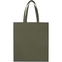 EcoSeal torba na zakupy z dnem wykonana z włókiny z recyklingu z certyfikatem GRS o pojemności 12 l leśny zielony