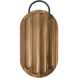 Prestige deska do krojenia z drewna akacjowego z nożem do chleba drewno