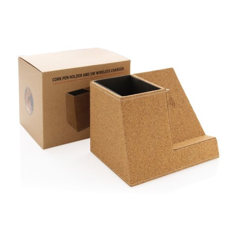 Ładowarka bezprzewodowa 5W, organizer na biurko