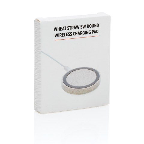 Okrągła ładowarka bezprzewodowa 5W