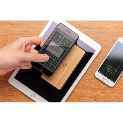 Bezprzewodowy power bank 8000 mAh, ładowarka bezprzewodowa 5W, RABS