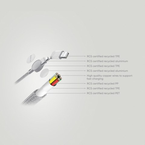 Kabel do ładowania 6 w 1 45W Urban Vitamin Oakland