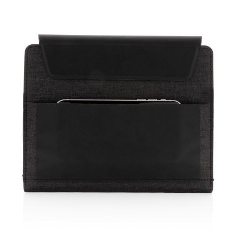 Teczka konferencyjna A5 Fiko, ładowarka bezprzewodowa