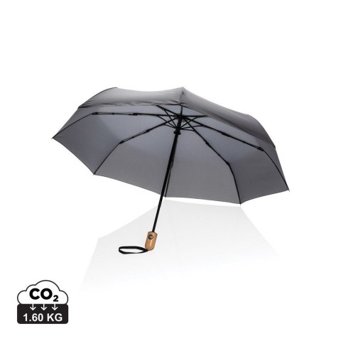 Bambusowy parasol automatyczny 21" AWARE™ RPET
