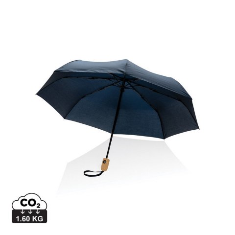 Bambusowy parasol automatyczny 21" AWARE™ RPET