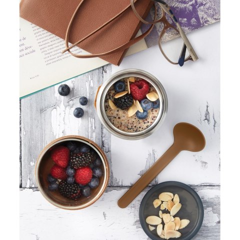 Próżniowy pojemnik na żywność 400 ml z łyżką Black+Blum