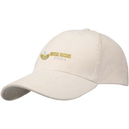 Houston 6-panelowa czapka ze sztruksu z recyklingu sandstone