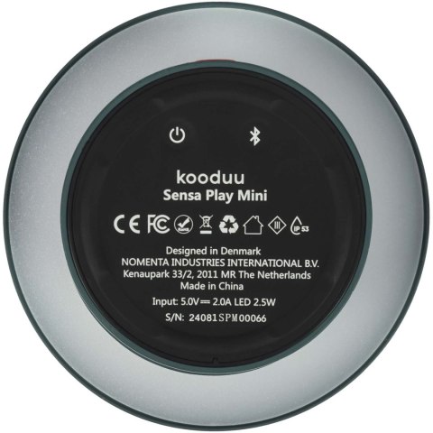 Kooduu Sensa Play Mini przenośny głośnik JBL i lampa aquamarine