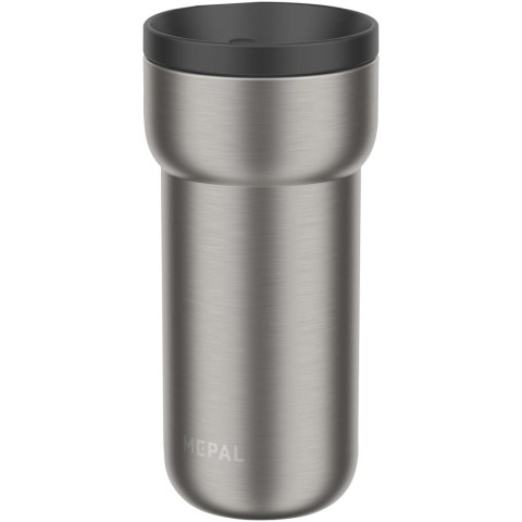 Mepal Ellipse kubek termiczny ze stali nierdzewnej o pojemności 375 ml czarny