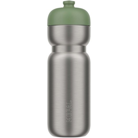 Mepal Pull butelka sportowa ze stali nierdzewnej o pojemności 800 ml zielony mech