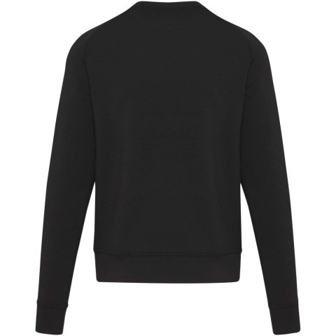 Yukon sweter sportowy typu unisex z dzianiny interlock z okrągłym dekoltem czarny