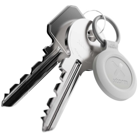 Xtorm XTAG2A zestaw 3 wodoodpornych przywieszek podróżnych ash white melange