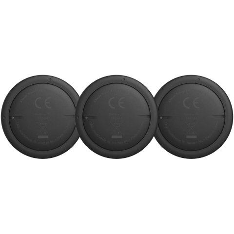 Xtorm XTAG2A zestaw 3 wodoodpornych przywieszek podróżnych ciemnografitowy