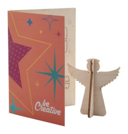 CreaX karta świąteczna, aniołek