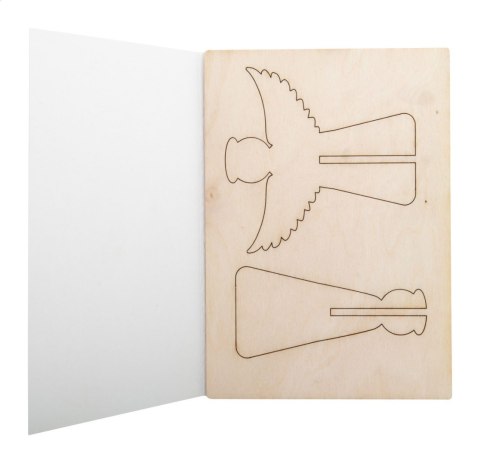 CreaX karta świąteczna, aniołek