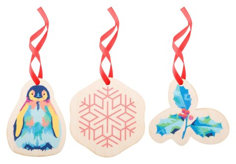 CreaJul Wood personalizowana ozdoba choinkowa