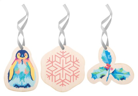 CreaJul Wood personalizowana ozdoba choinkowa