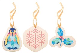 CreaJul Wood personalizowana ozdoba choinkowa