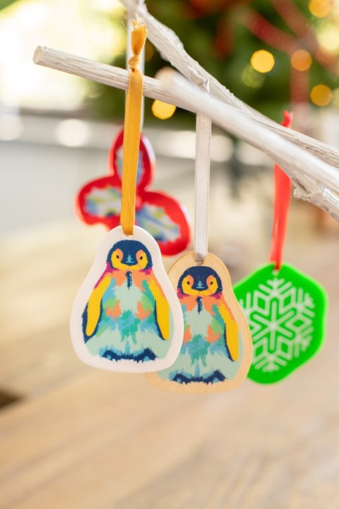 CreaJul Wood personalizowana ozdoba choinkowa