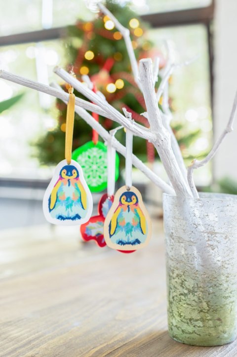 CreaJul Wood personalizowana ozdoba choinkowa