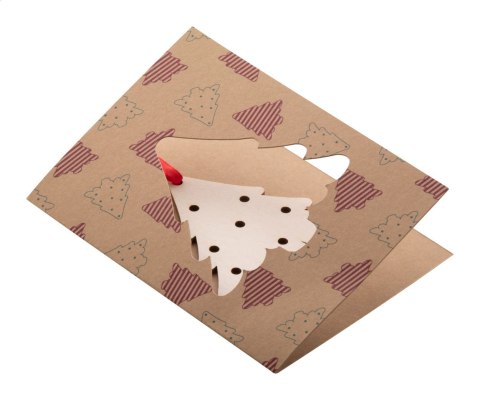 TreeCard Eco karta/kartka świąteczna - choinka