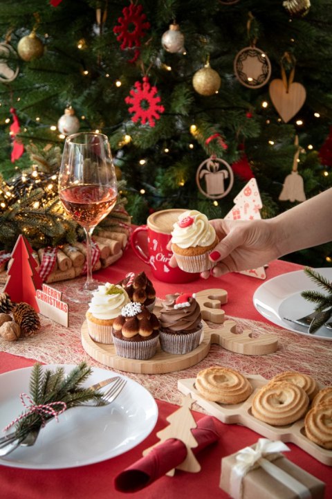 Valipala Świąteczny talerz na przekąski