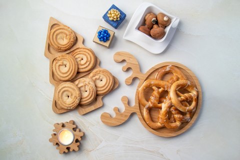 Valipala Świąteczny talerz na przekąski