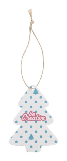 CreaJul Seed niestandardowa ozdoba choinkowa z papieru z nasionami, choinka