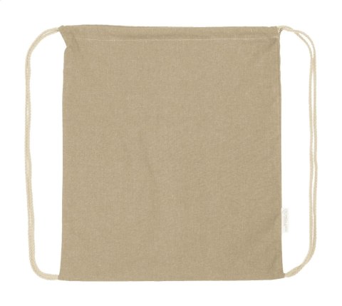 Dropex worek ze sznurkami z bawełny z recyklingu
