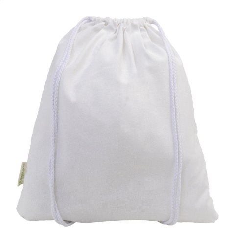 Dropex worek ze sznurkami z bawełny z recyklingu