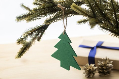 Joulox Ozdoba choinkowa RPET, buty Świętego Mikołaja