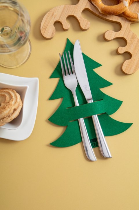 Tonsvik zestaw świątecznych uchwytów RPET na sztućce