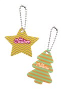 CreaFelt Key Xmas niestandardowy brelok świąteczny, gwiazda