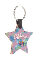 Fjerny Creative niestandardowy brelok świąteczny, gwiazda