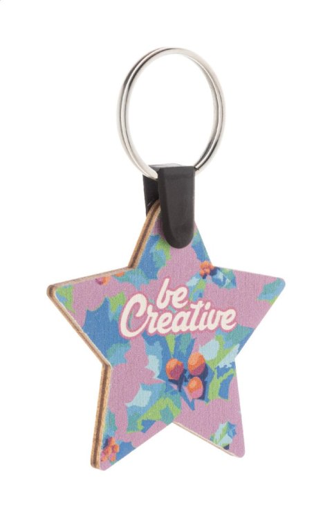 Fjerny Creative niestandardowy brelok świąteczny, gwiazda