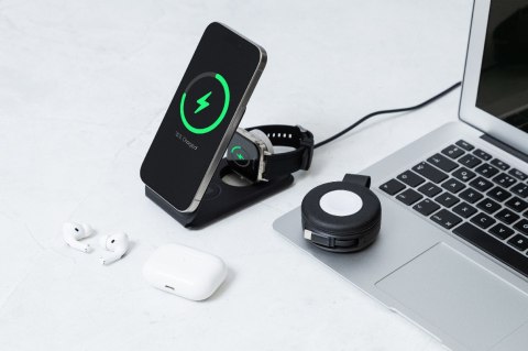 LuxCharge Stand Uchwyt na telefon RPU, ładowarka indukcyjna